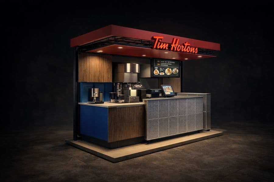 Tim Hortons · Módulo de servicio